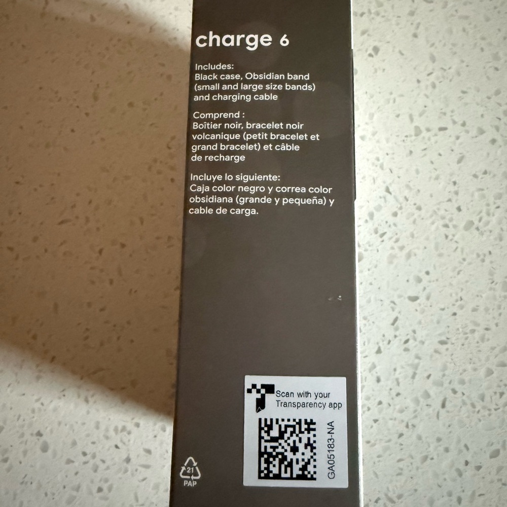 fitbit Charge 6 Smart Fitness Band - Black - Picture 3 of 3